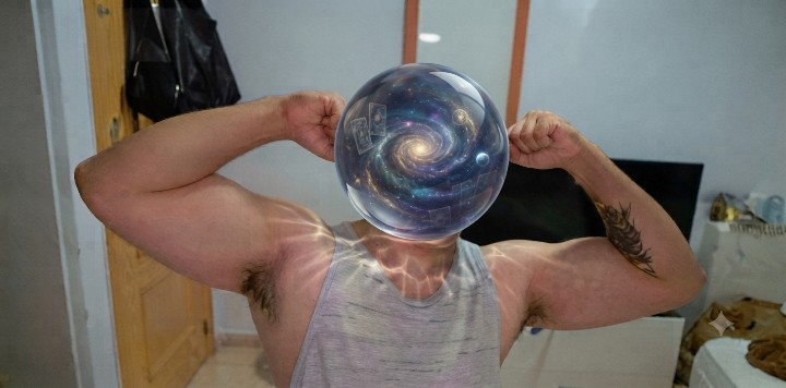 El Pelao con la bola de cristal